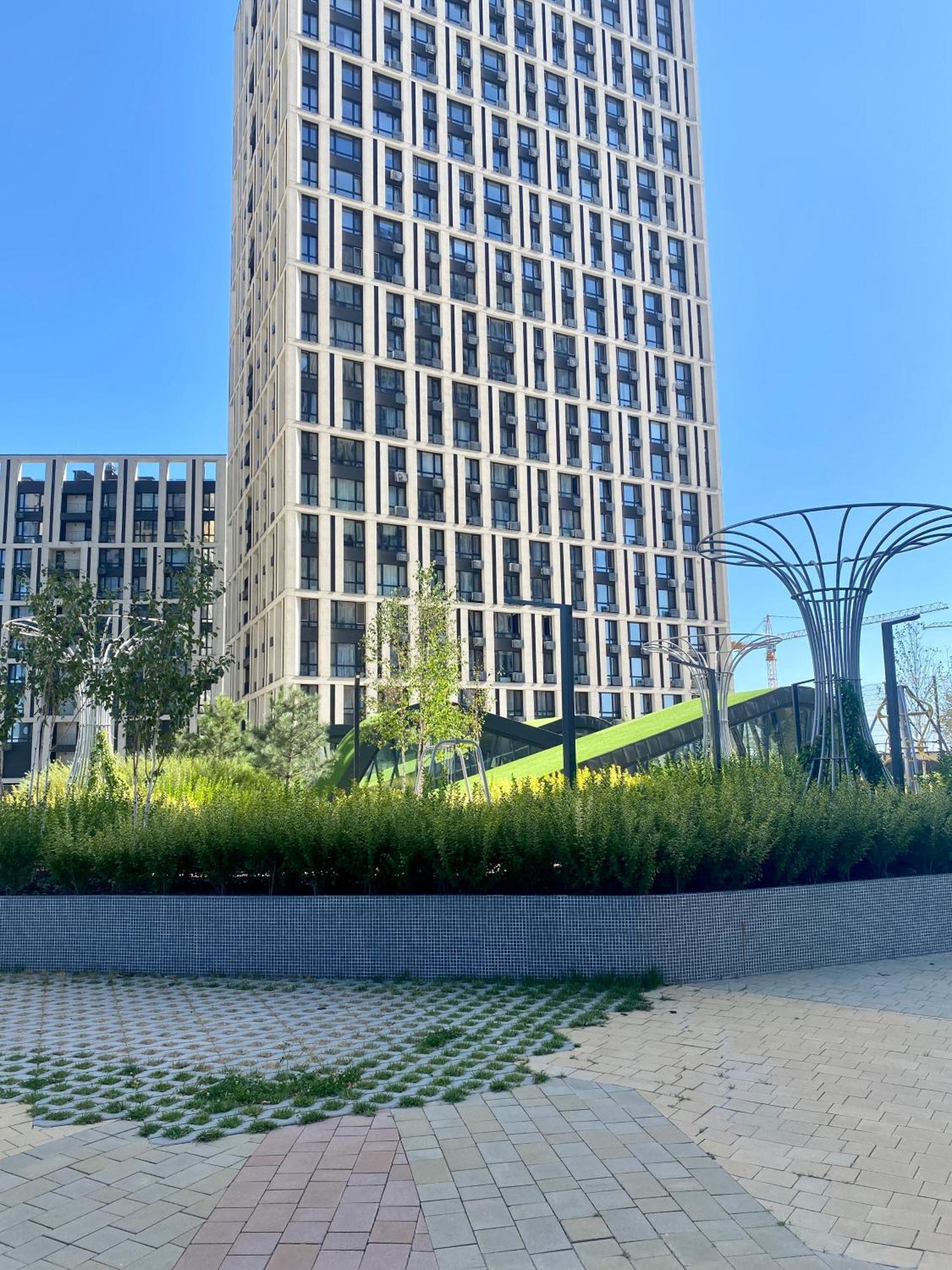 Slavutich Apartments Near Metro Station Kiew Exterior foto